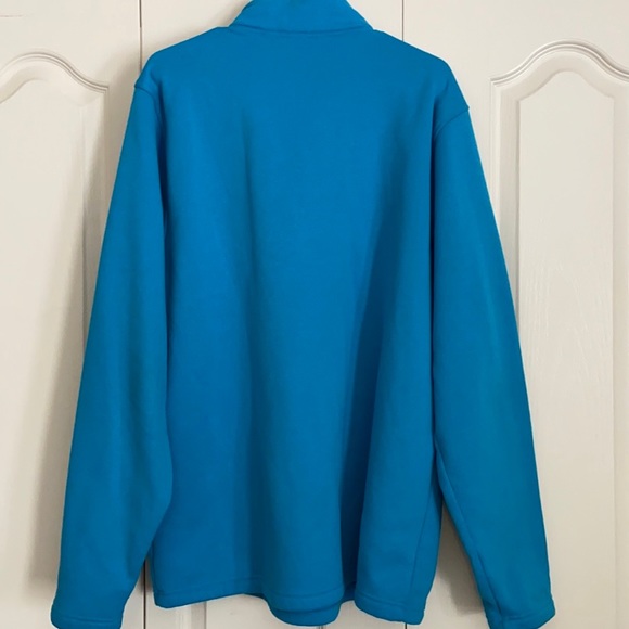 UA Mens Half Zip Fleece Jacket - Picture 4 of 4